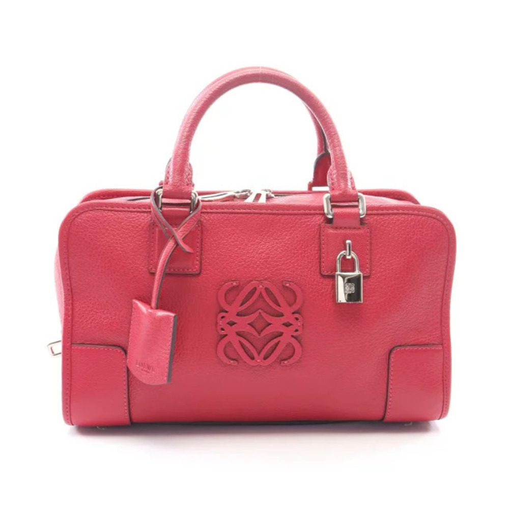 Loewe Amazona Handbag Leather Pink